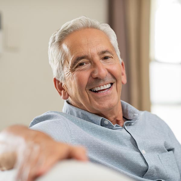 smiling senior man