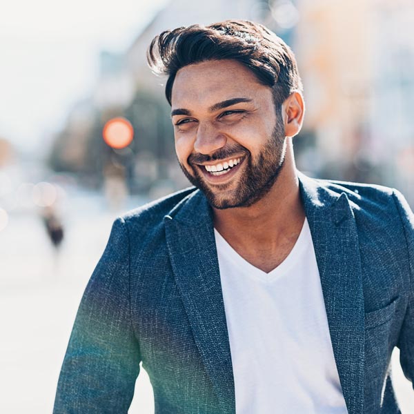 smiling young man