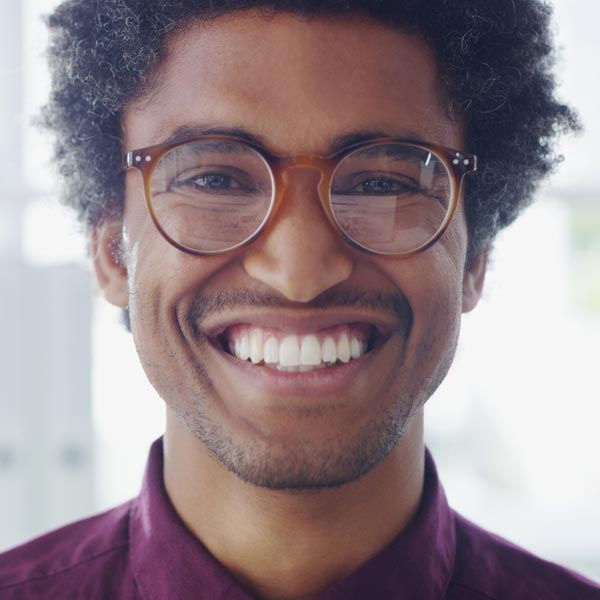 smiling young man