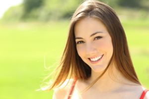 Beautiful smiling woman